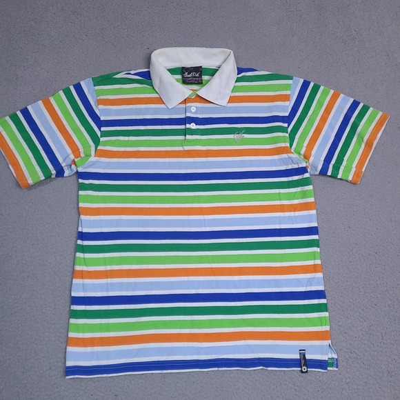 Southpole Other - Southpole Polo Shirt Mens Large Colorful Striped‎ Authentic Collection Cotton